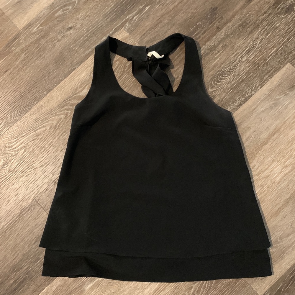 Black tank top